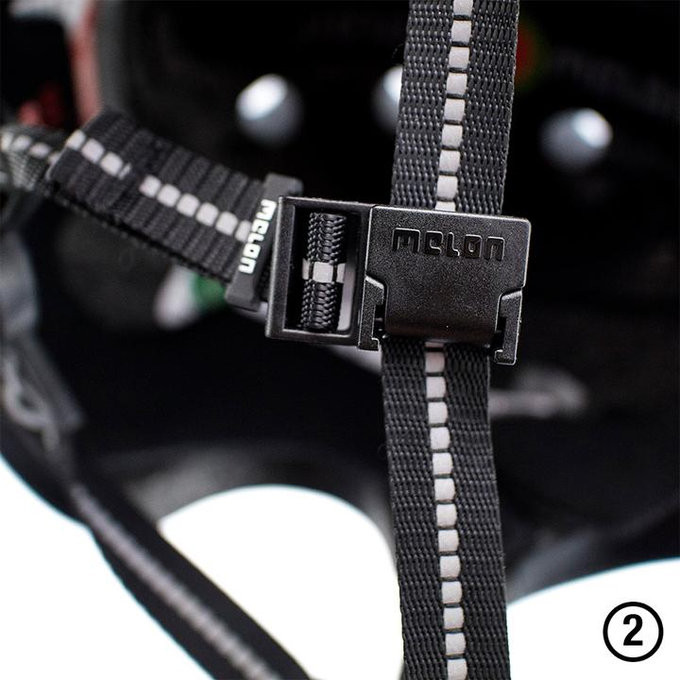 Cască reflectorizantă Toddler Magic Verde