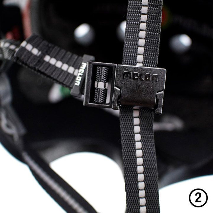 Cască reflectorizantă Toddler Magic Verde