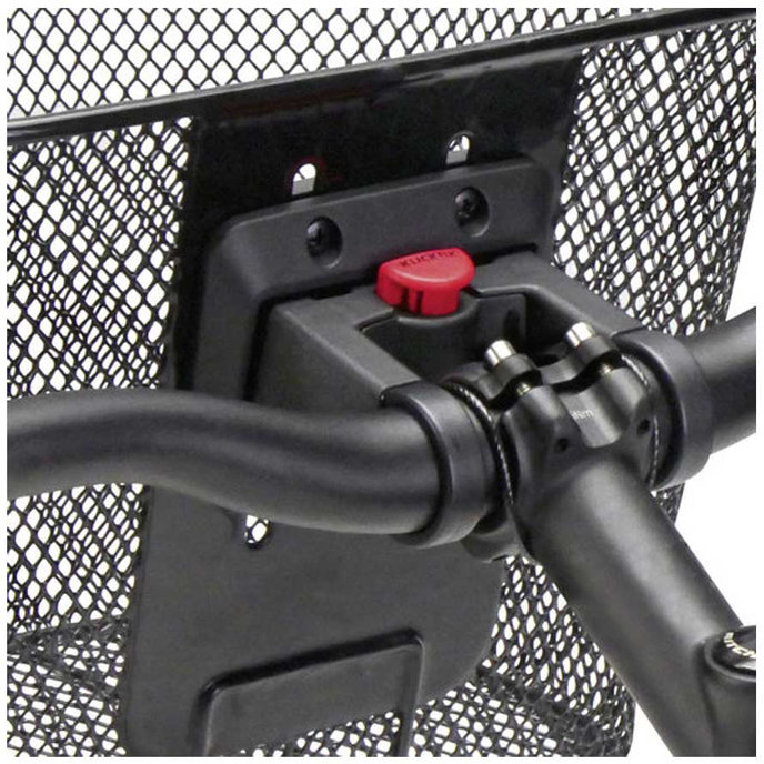 UNI BASKET coș ghidon negru