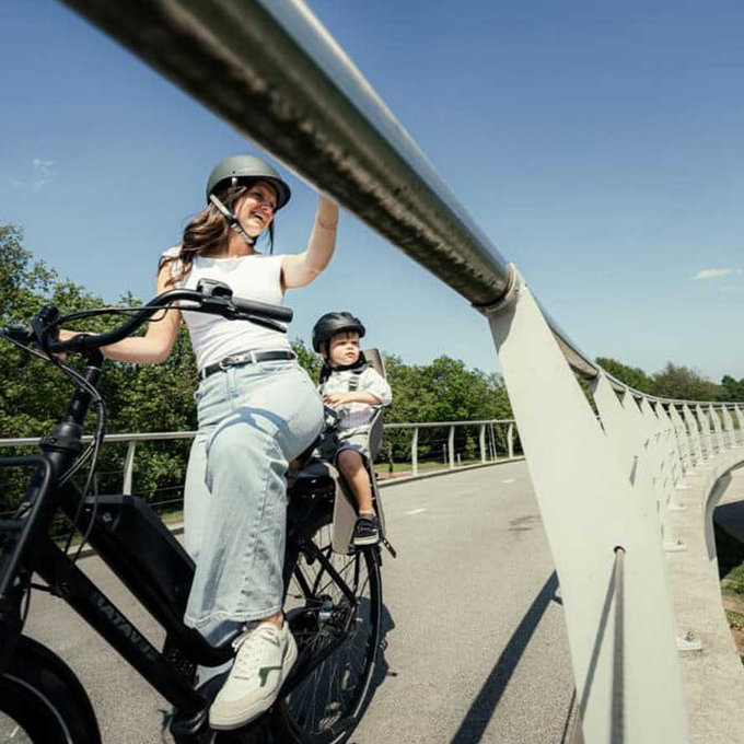 Scaun spate pentru bicicletă U-me pentru suporturi MIK