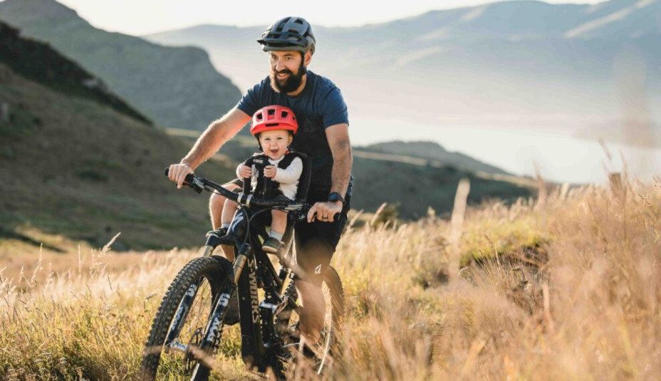 Kids Ride Shotgun a lansat un scaun MTB pentru copii, potrivit începând cu vârsta de 9 luni