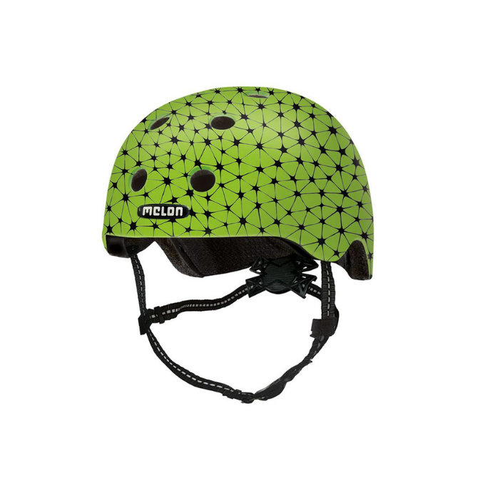 Cască reflectorizantă Toddler Magic Verde