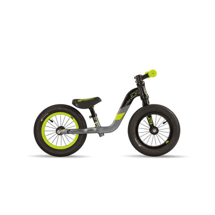 Bicicletă fără pedale pedeX 1 negru/galben