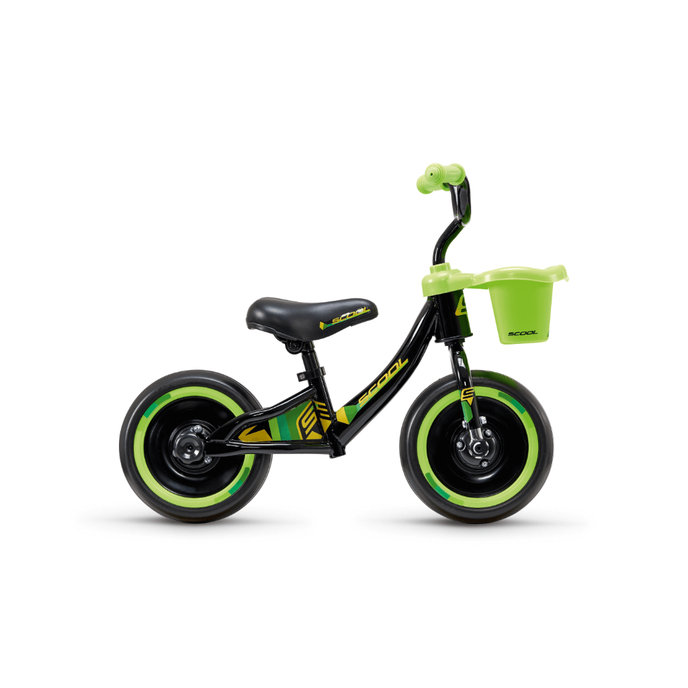 Bicicletă fără pedale pedeX 3în1 negru/verde