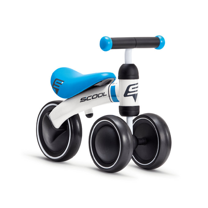 Bicicletă fără pedale pedeX pentru cei mici alb/albastru