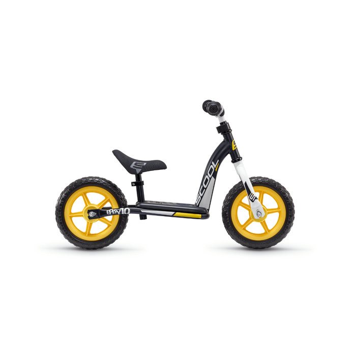 Bicicletă fără pedale pedeX easy 10 negru/galben