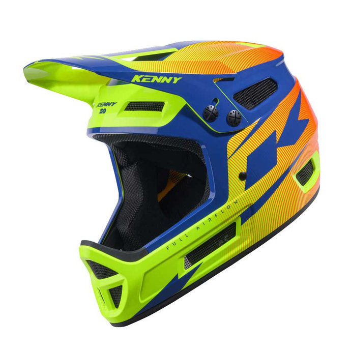 DOWNHILL ELITE Navy Neon Yellow