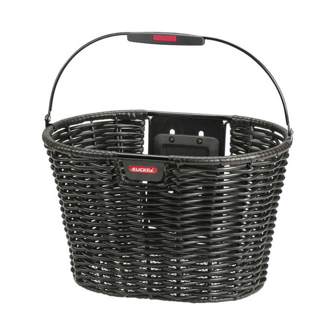 STRUCTURA OVAL coș ghidon din răchită maro