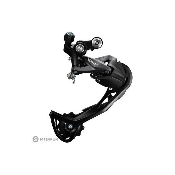 Shimano Altus RD-M2000 prehadzovačka, 9-kolo, super dlhé ramienko (SGS), Shadow